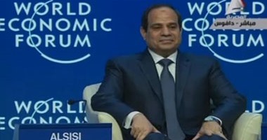 موجز أخبار مصر للساعة 6.. السيسى يطرح خطة النهوض بالاقتصاد أمام  دافوس   اليوم السابع