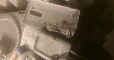 بالصور.. انفجار هاتف LG G3 أثناء شحنه 