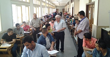 ضبط 96 حالة غش بامتحانات كليات جامعة كفر الشيخ  