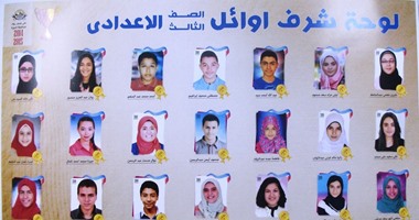 ننشر صور 29 طالبًا أوائل الشهادة الإعدادية بمحافظة الجيزة  
