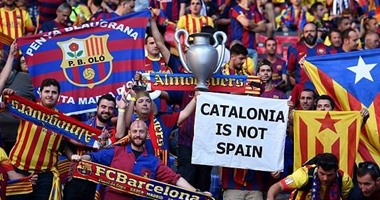 جماهير برشلونة تواصل مسلسل العصيان ضد الهوية الإسبانية  