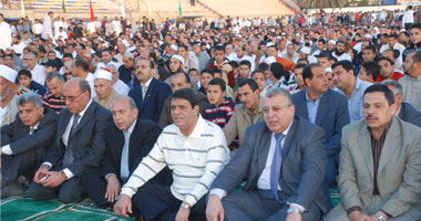 محافظ كفر الشيخ والقيادات التنفيذية بالمحافظة يؤدون صلاة عيد الأضحى