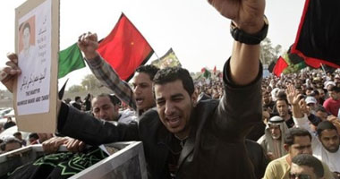 جانب من الاحتجاجات البحرينية