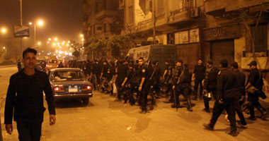 قوات الأمن بمدينة نصر
